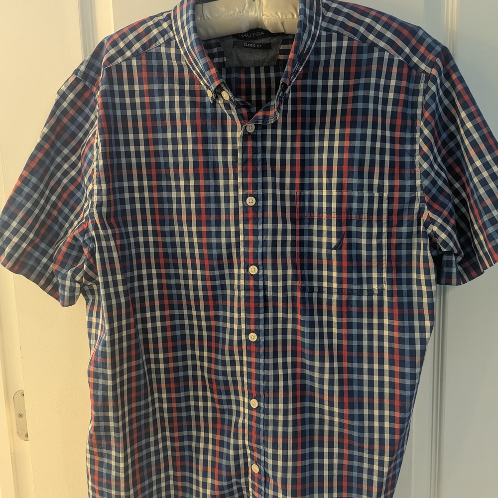Men's Nautica Button Up Shirt